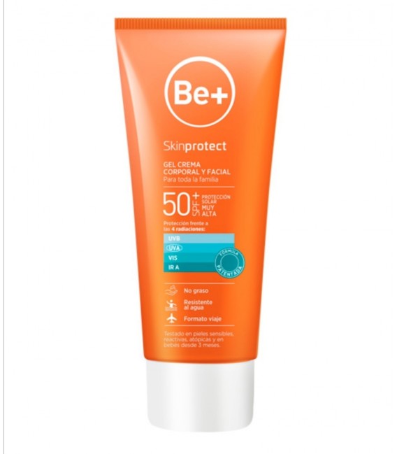 Be+ gel crema familiar spf 50+ 200 ml Dry Touch
